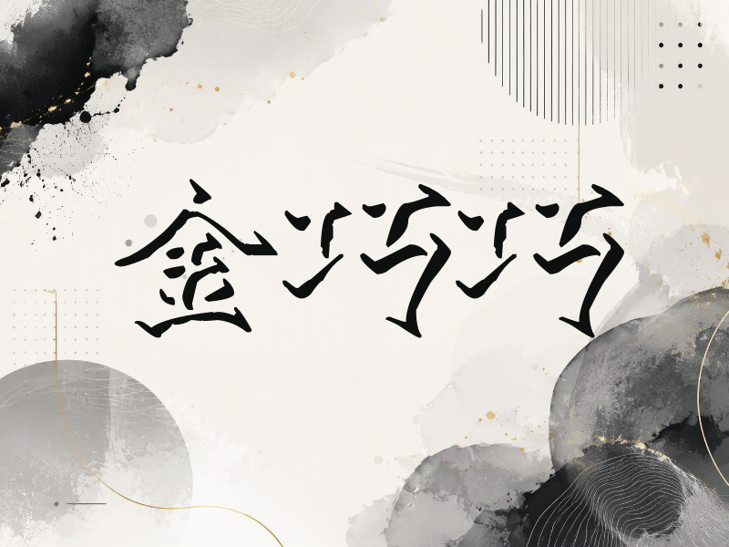 金巧巧签名（立体签名）