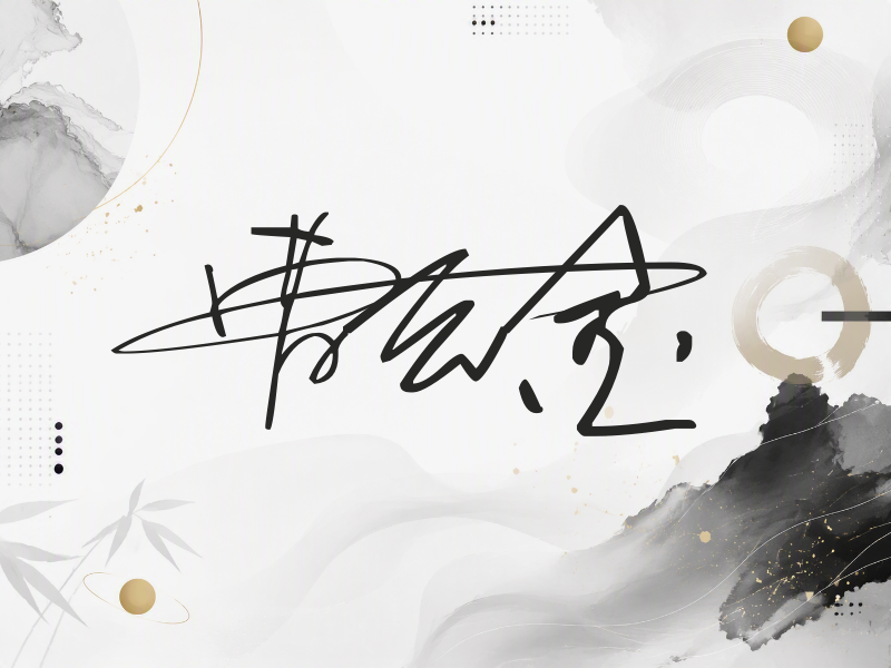 曹云金签名（连笔签）