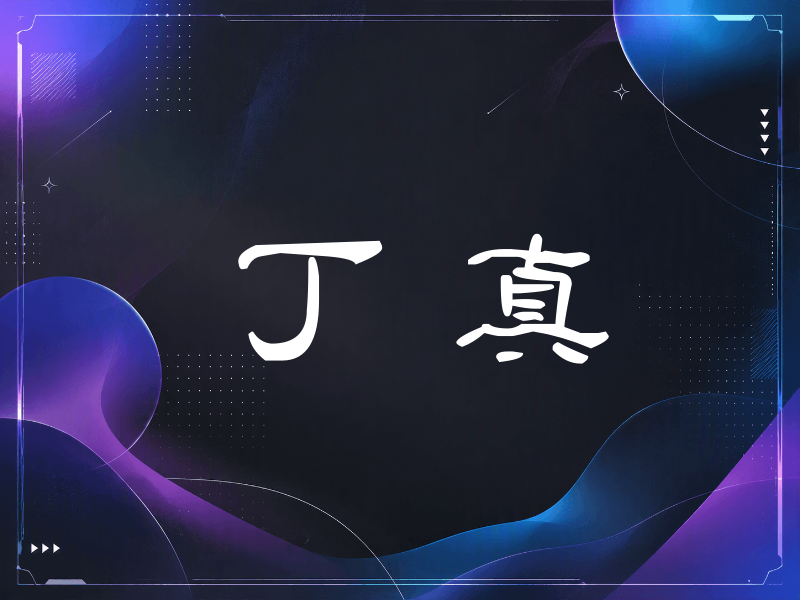 丁真签名（签名体）