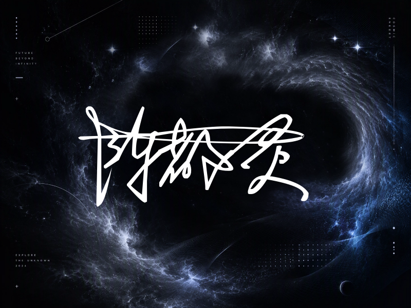 陈都灵签名图片