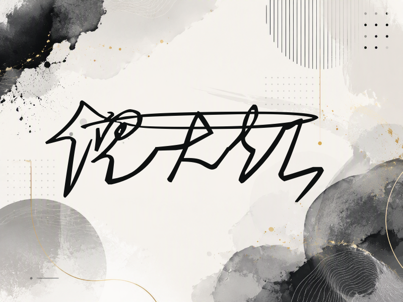 倪大红签名（连笔签）