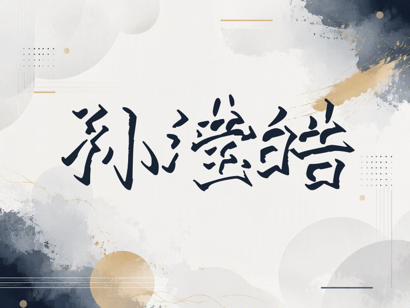 孙滢皓签名（立体签名）