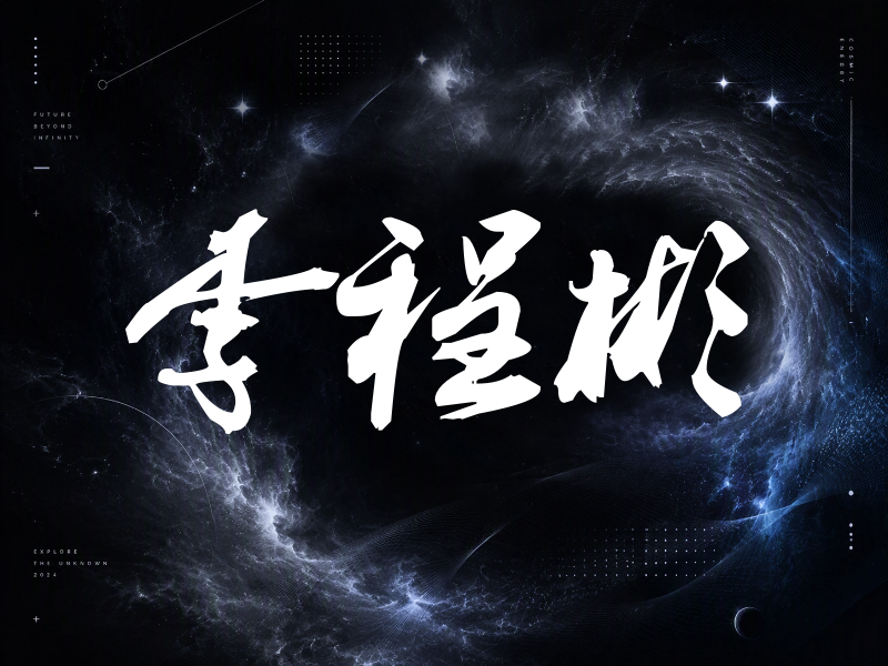 李程彬签名（刀锋世界）
