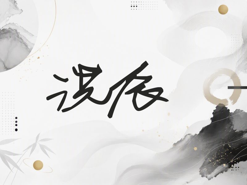 洪辰签名（行草签）