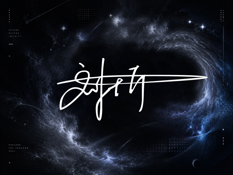 刘忻签名图片