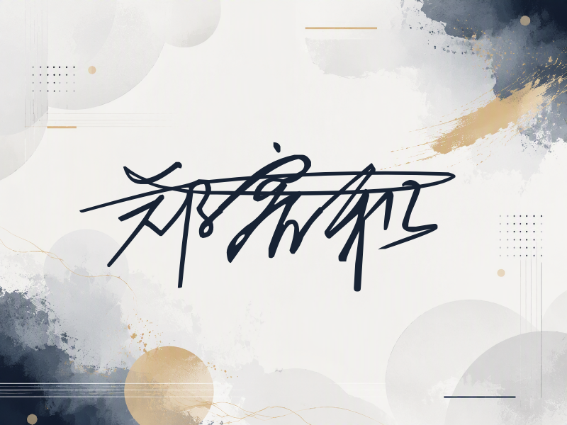 郑容和签名图片