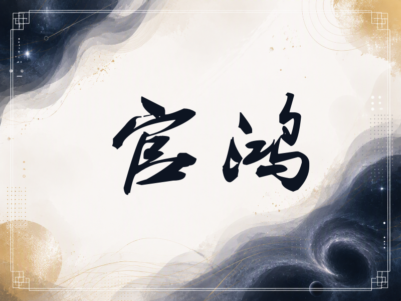 官鸿签名（刀锋世界）