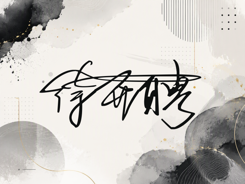 徐开聘签名图片