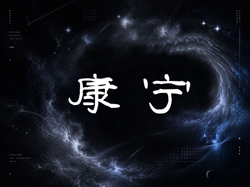 康宁签名（签名体）