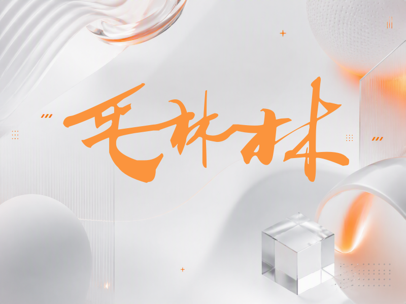 毛林林签名（连笔书法）