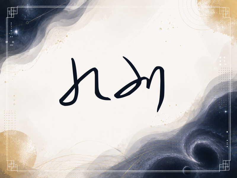 孔刘签名（时尚签）