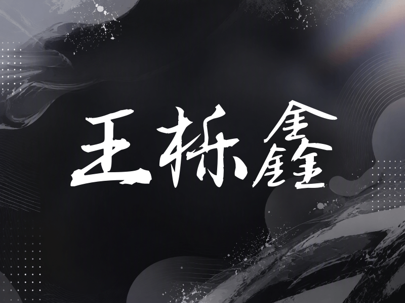 王栎鑫签名（公务签）