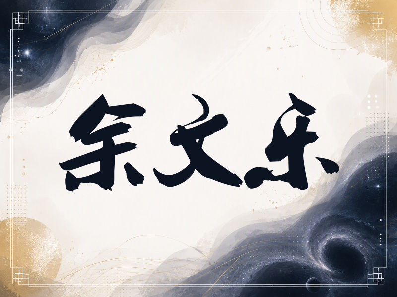 余文乐签名（刀锋世界）