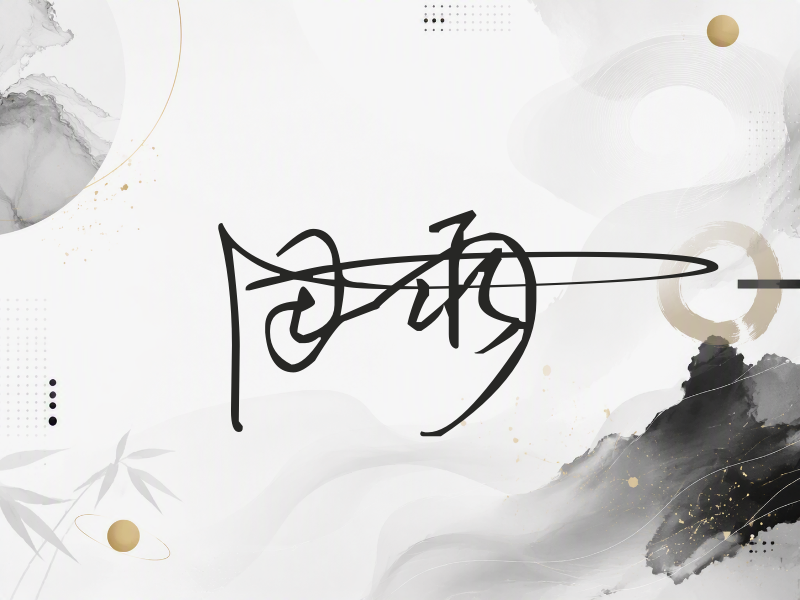 田雨签名图片