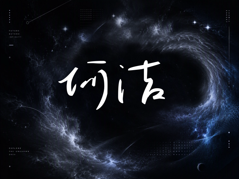 何洁签名（时尚签）