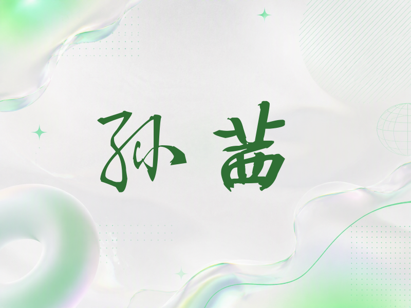 孙茜签名（公务签）