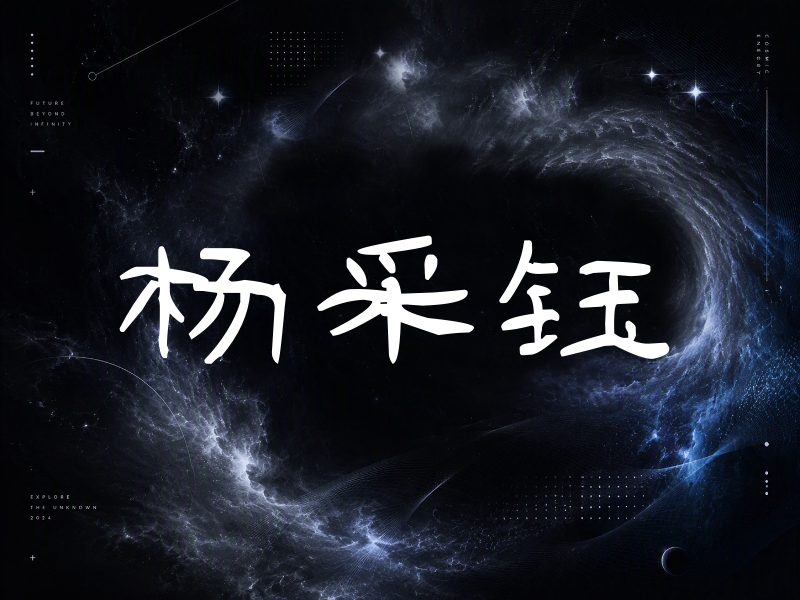 杨采钰签名（签名体）