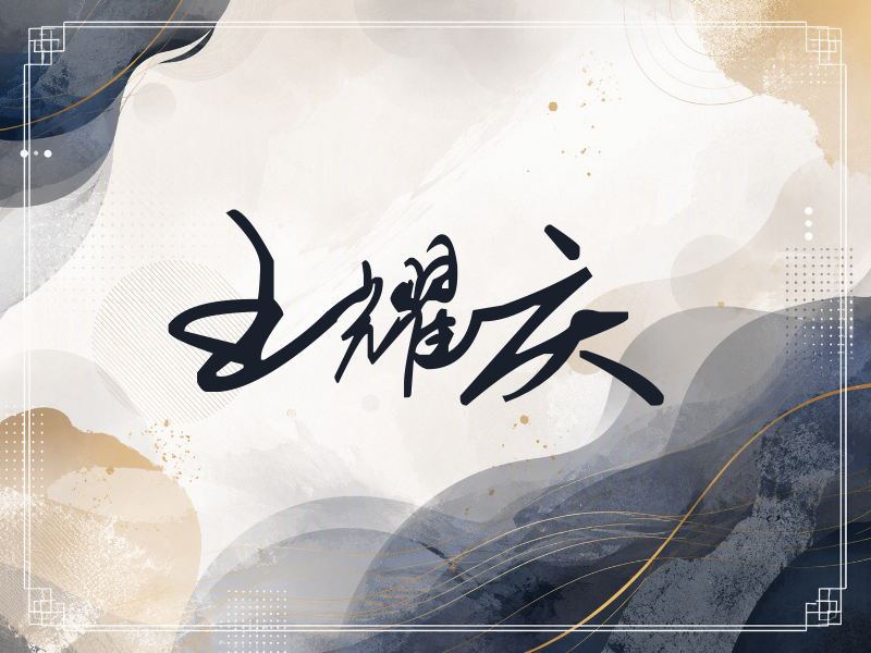 王耀庆签名（行草签）
