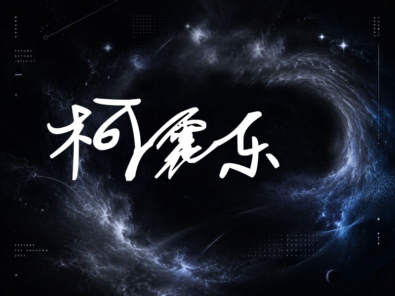 柯震东签名（行草签）