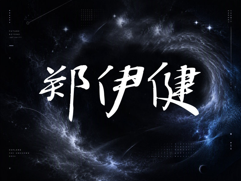 郑伊健签名（公务签）