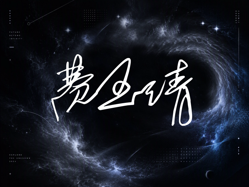 费玉清签名（公务连笔）