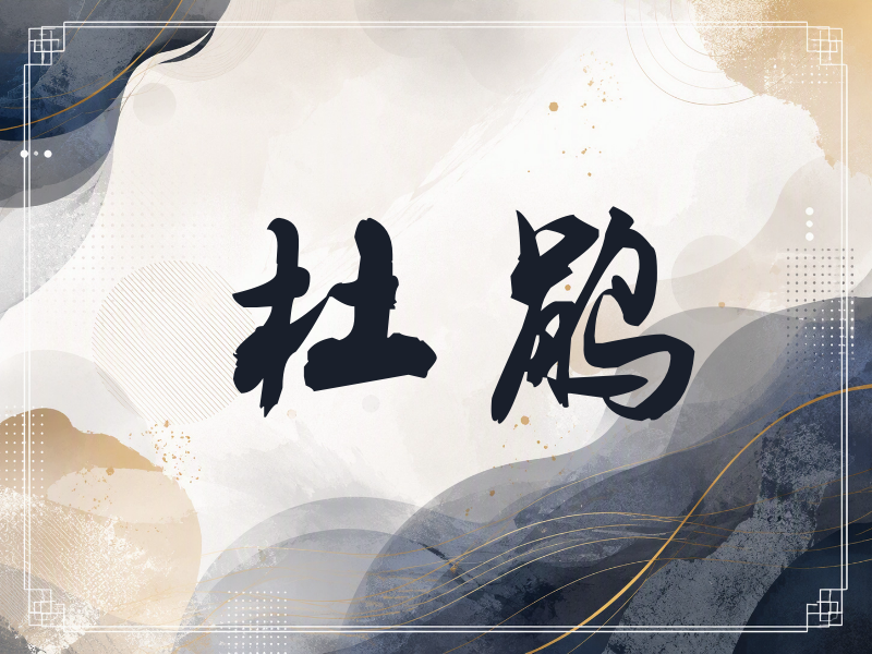 杜鹃签名（刀锋世界）