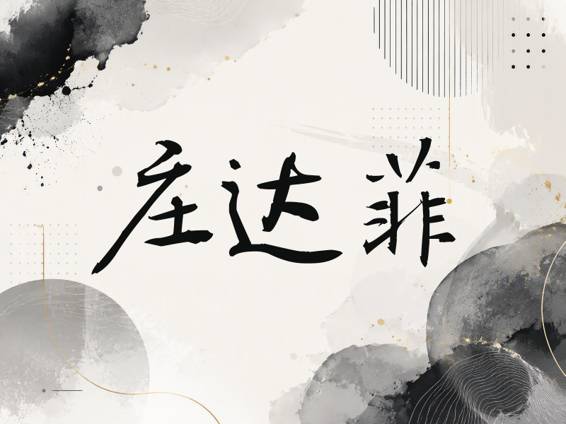 庄达菲签名（公务签）