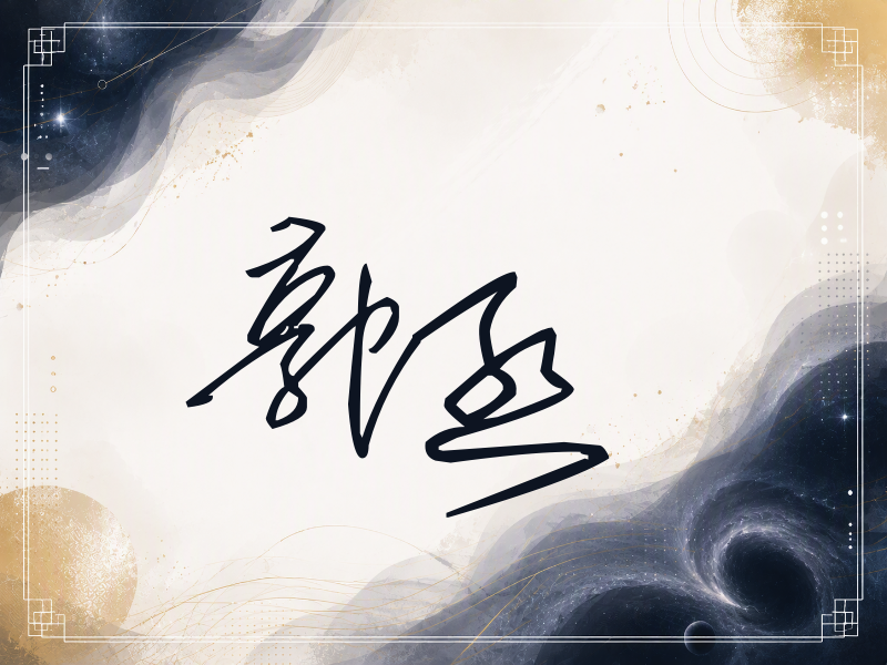 郭丞签名（公务连笔）