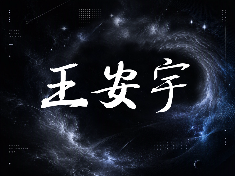 王安宇签名（公务签）