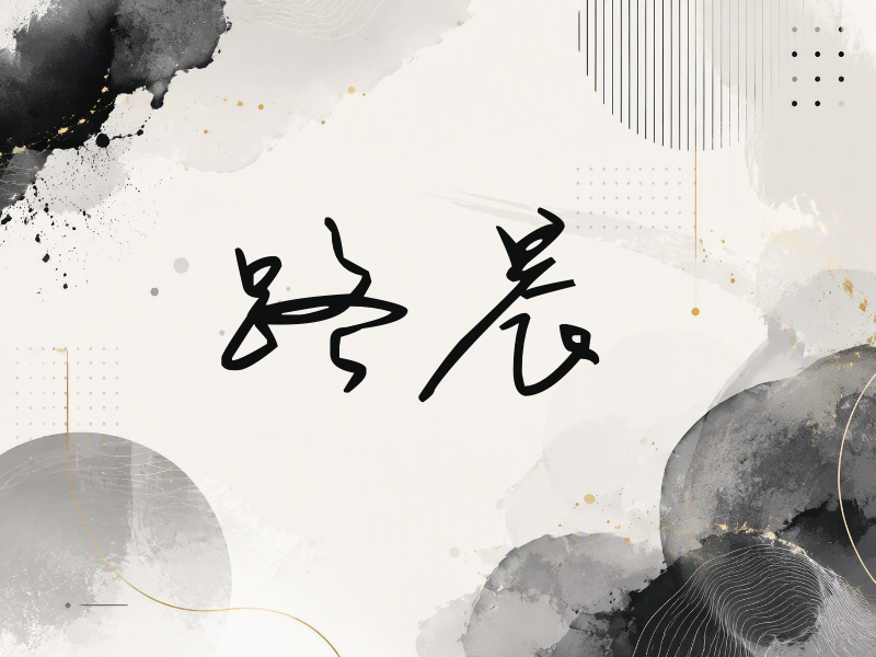 路晨签名（时尚签）