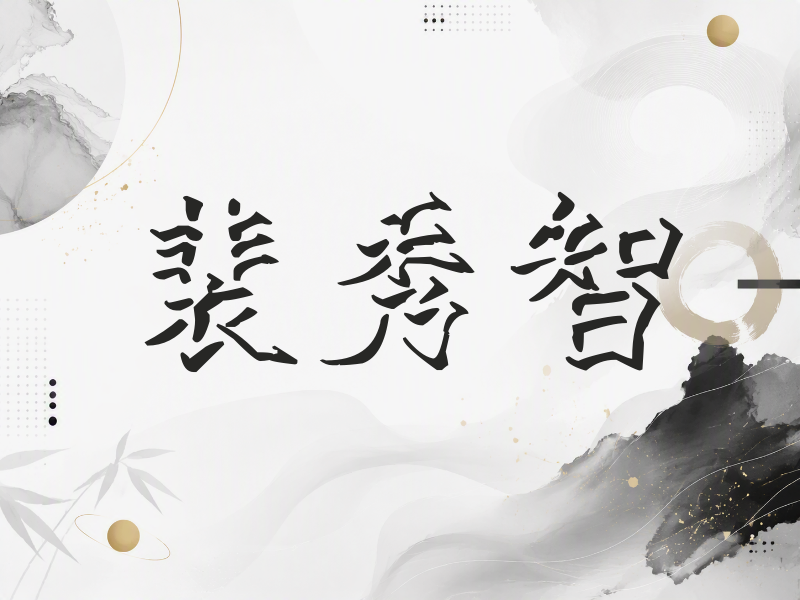 裴秀智签名（立体签名）