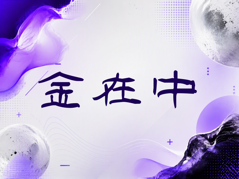 金在中签名（签名体）
