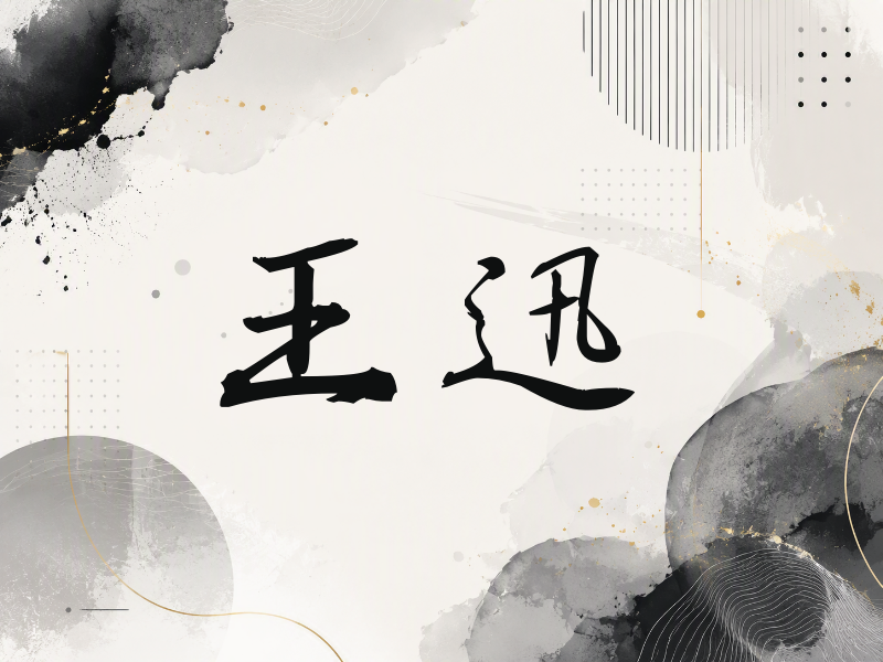王迅签名（公务签）