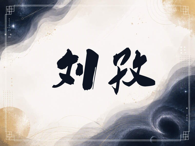 刘孜签名（刀锋世界）