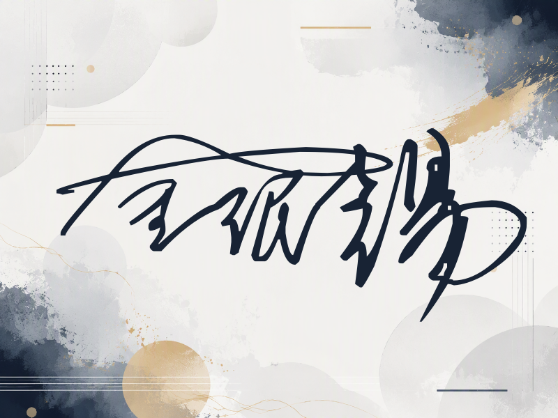 金珉锡签名图片