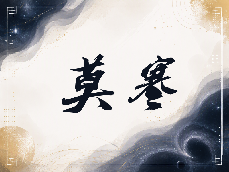 莫寒签名（刀锋世界）