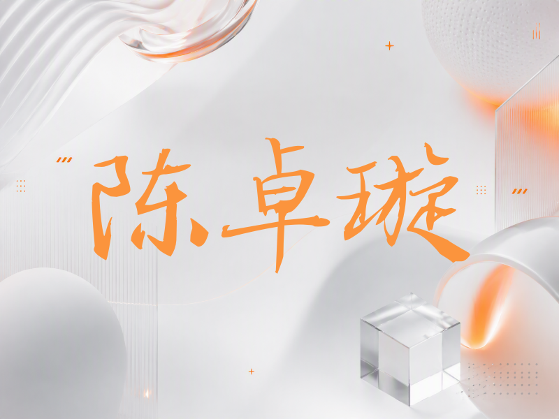 陈卓璇签名（公务签）