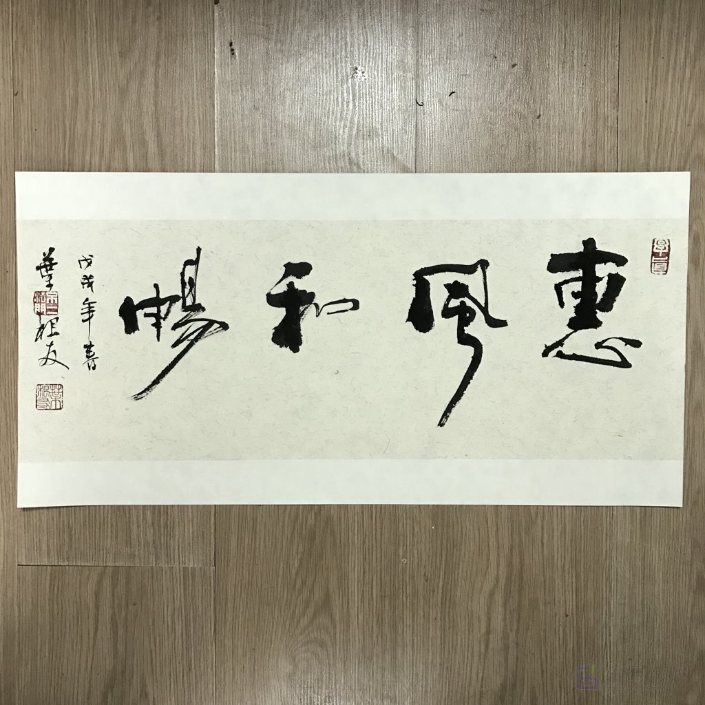 惠风和畅原创书法作品
