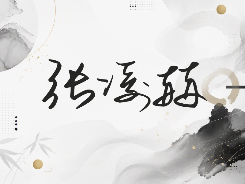 张凌赫签名（时尚签）
