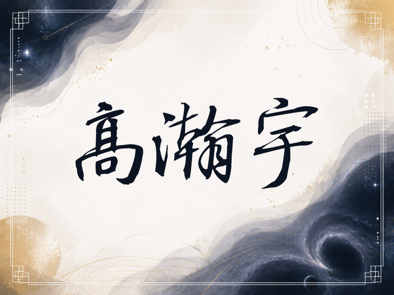 高瀚宇签名（公务签）