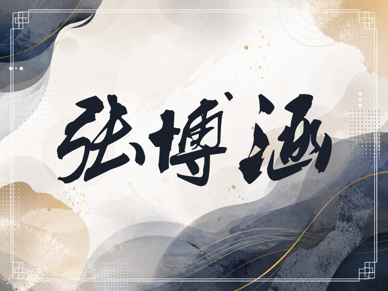 张博涵签名（刀锋世界）