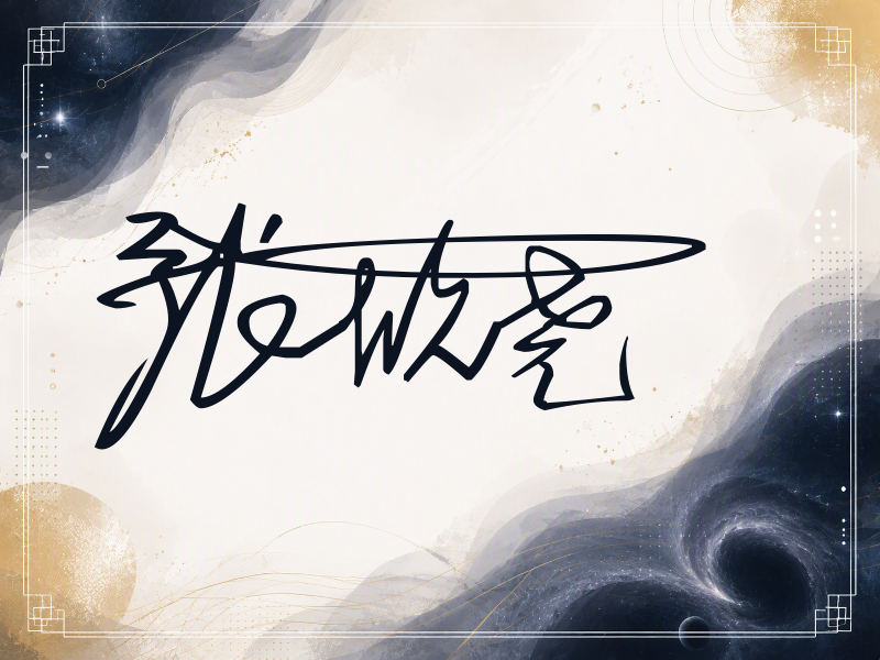 张欣尧签名