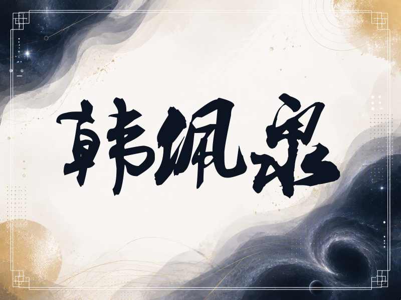 韩佩泉签名（刀锋世界）