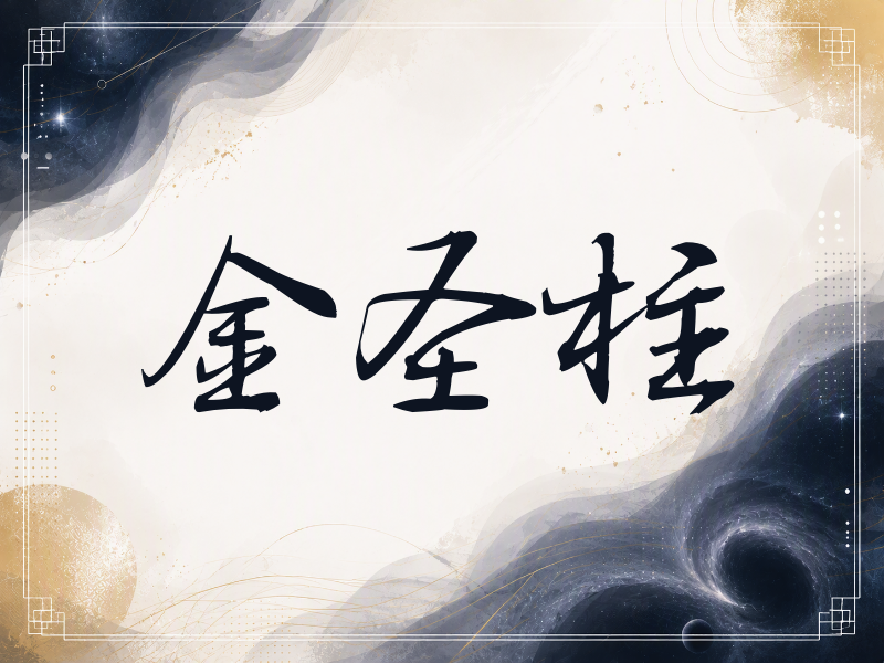 金圣柱签名（公务签）