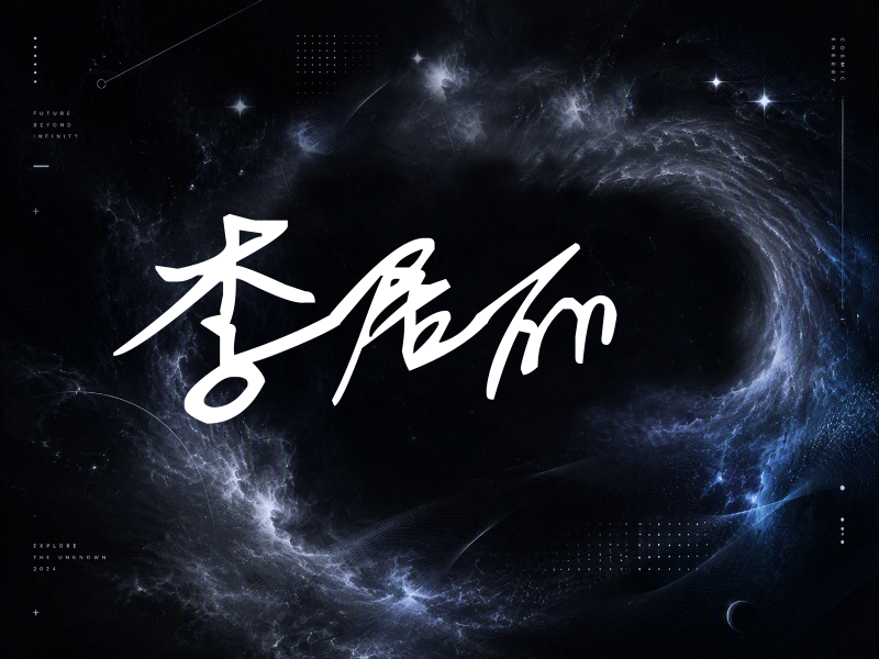 李居丽签名（行草签）