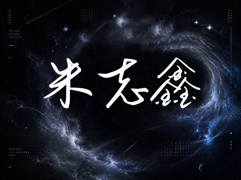 朱志鑫签名（时尚签）