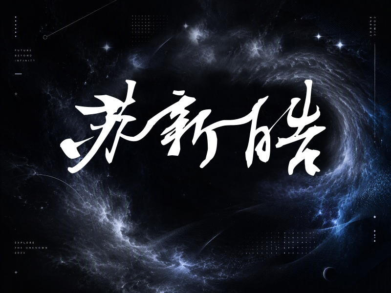 苏新皓签名（连笔书法）