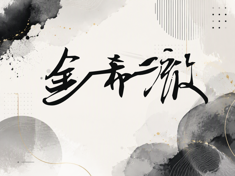 金希澈签名（连笔书法）