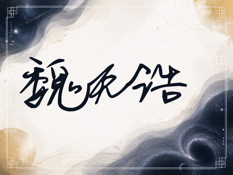 魏天浩签名（行草签）