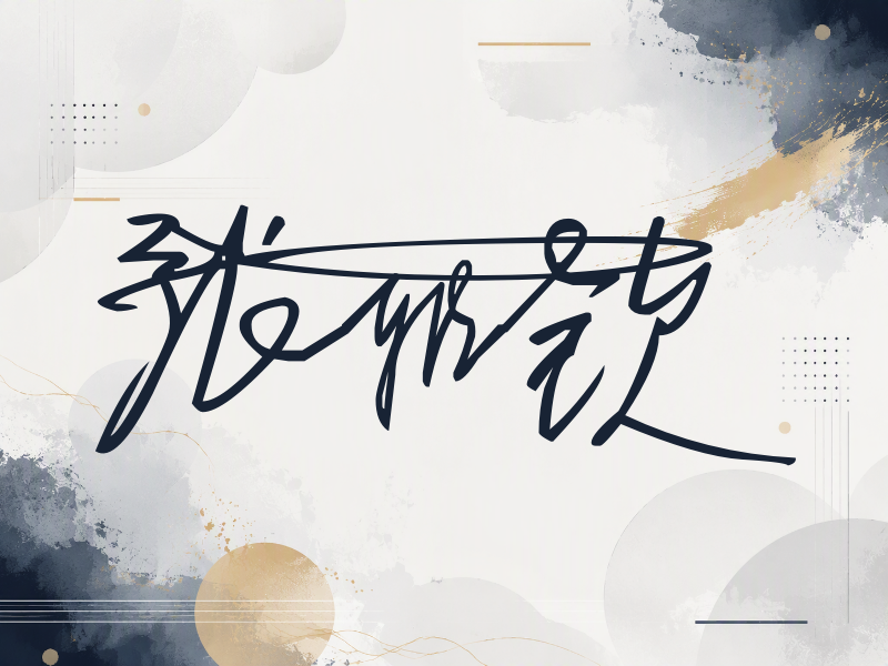 张雅钦签名